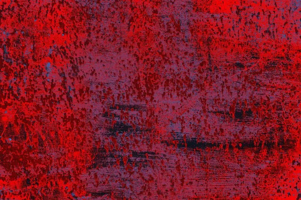 Mur Grunge Rouge Bleu Pourpre Fond Texturé — Photo