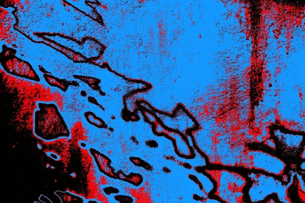 Çizik ve çatlaklarla metal doku