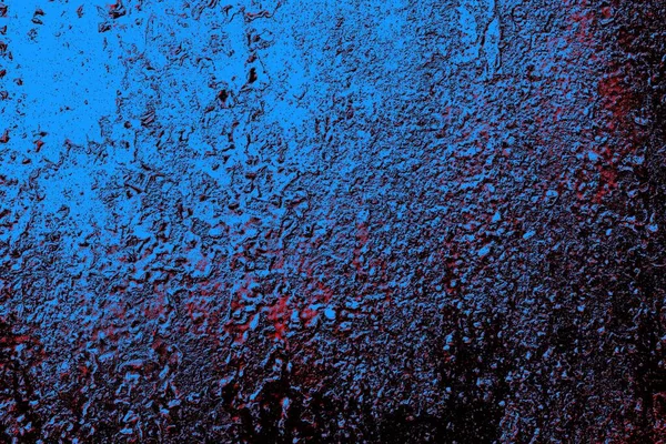 青塗装用金属板の質感と背景 — ストック写真