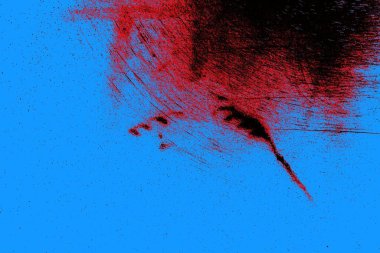 Çizik ve çatlaklarla metal doku