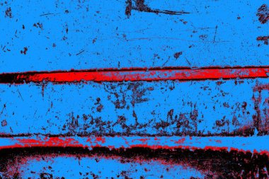 Çizik ve çatlaklarla metal doku