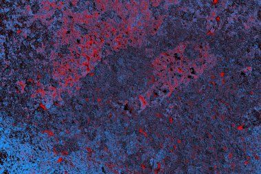 Çizik ve çatlaklarla metal doku