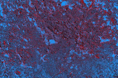 Çizik ve çatlaklarla metal doku