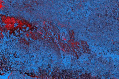 Çizik ve çatlaklarla metal doku