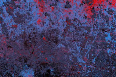 Çizik ve çatlaklarla metal doku