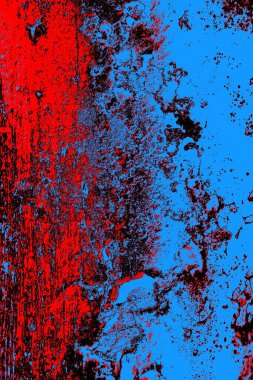 Çizik ve çatlaklarla metal doku