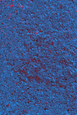 Kırmızı ve mavi renkli grungy duvar, desenli arka plan