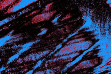 Çizik ve çatlaklarla metal doku.