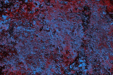 Çizik ve çatlaklarla metal doku