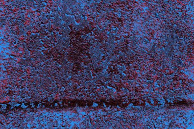 Çizik ve çatlaklarla metal doku