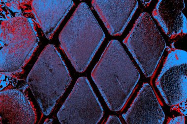 Boyalı araba lastiği yakın çekim dokusu arka planı