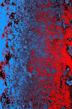 Çizik ve çatlaklarla metal doku