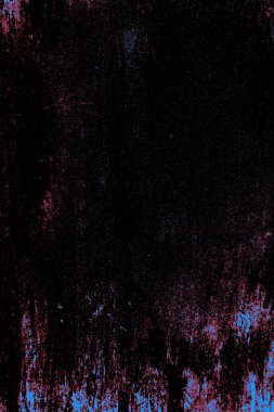 Kırmızı ve mavi renkli grungy duvar, desenli arka plan