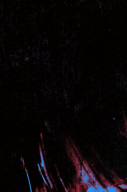 Kırmızı ve mavi renkli grungy duvar, desenli arka plan