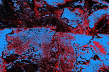 Çizik ve çatlaklarla metal doku