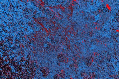 Çizik ve çatlaklarla metal doku