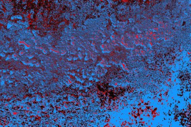 Çizik ve çatlaklarla metal doku