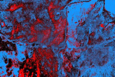 Çizik ve çatlaklarla metal doku