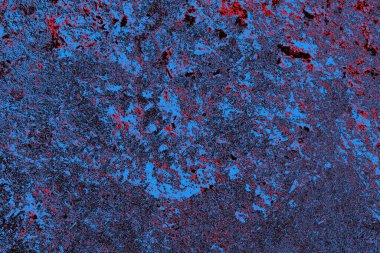 Çizik ve çatlaklarla metal doku