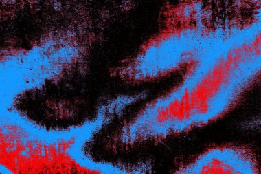 Çizik ve çatlaklarla metal doku.