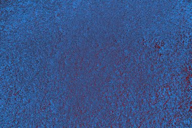 Kırmızı ve mavi renkli grungy duvar, desenli arka plan