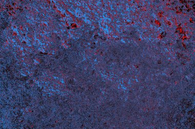 Çizik ve çatlaklarla metal doku