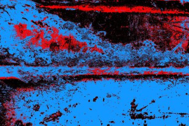 Çizik ve çatlaklarla metal doku