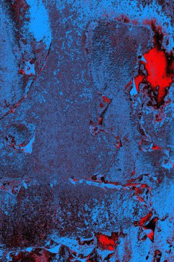 Dökülen boya paslı metal dokusu