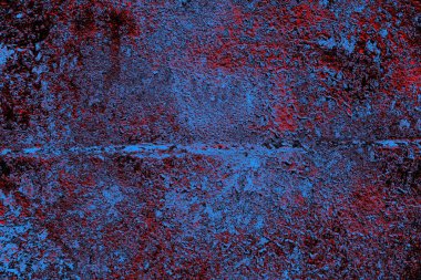 Çizik ve çatlaklarla metal doku