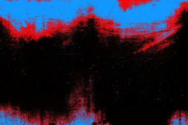 Çizik ve çatlaklarla metal doku