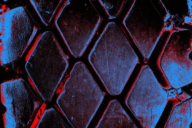 Boyalı araba lastiği yakın çekim dokusu arka planı