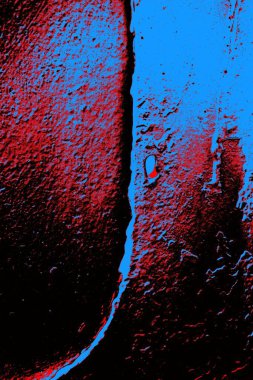 Mavi boya metal plaka desen ve arkaplan