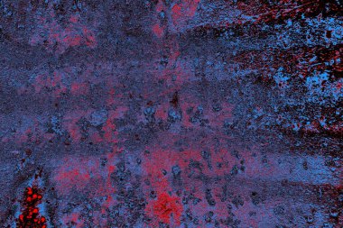 Çizik ve çatlaklarla metal doku