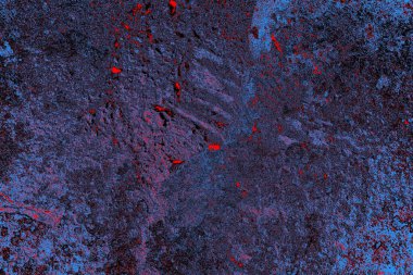 Çizik ve çatlaklarla metal doku