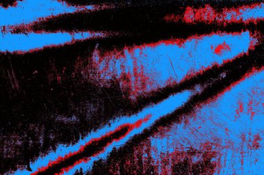 Çizik ve çatlaklarla metal doku.