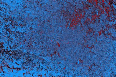 Çizik ve çatlaklarla metal doku