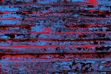 Çizik ve çatlaklarla metal doku