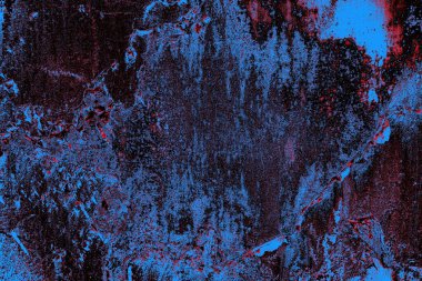 Dökülen boya paslı metal dokusu