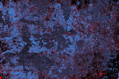 Çizik ve çatlaklarla metal doku