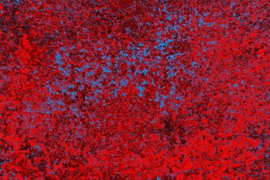 Soyut grunge arkaplanı. Monokrom dokusu. Mavi ve kırmızı desenli arkaplan