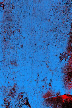 Dökülen boya paslı metal dokusu