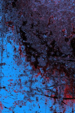 Çizik ve çatlaklarla metal doku