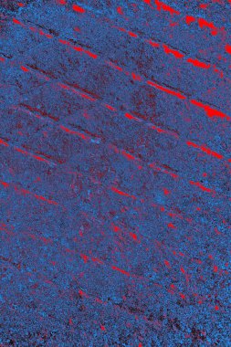 Çizik ve çatlaklarla metal doku