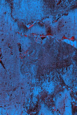 Dökülen boya paslı metal dokusu