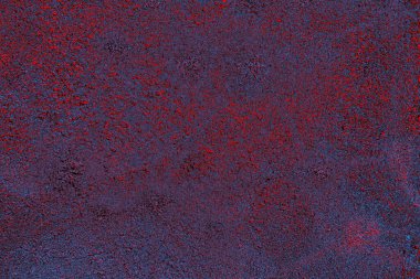 Kırmızı ve mavi renkli grungy duvar, desenli arka plan