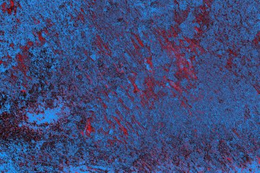 Çizik ve çatlaklarla metal doku