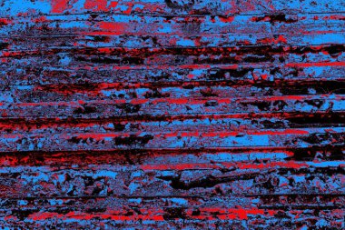 Çizik ve çatlaklarla metal doku