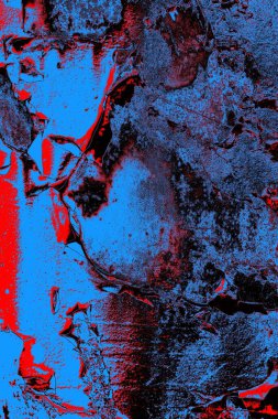 Dökülen boya paslı metal dokusu