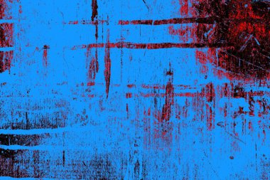 Çizik ve çatlaklarla metal doku