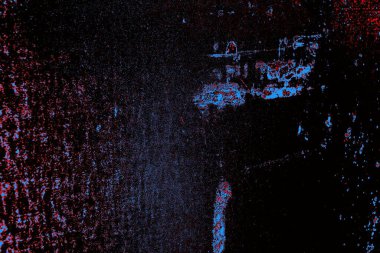 Kırmızı ve mavi renkli grungy duvar, desenli arka plan